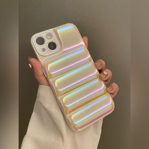 Brand New Holographic Puffer Case. Compatible with IPhone 11📱